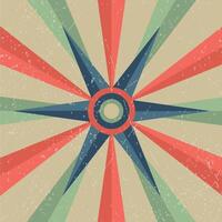 Star Retro Background. Vintage Background. vector