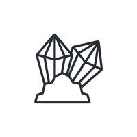 crystal meth icon. .Editable stroke.linear style sign for use web design,logo.Symbol illustration. vector