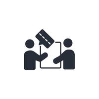 advice icon. .Editable stroke.linear style sign for use web design,logo.Symbol illustration vector