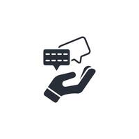 Comment icon. .Editable stroke.linear style sign for use web design,logo.Symbol illustration. vector