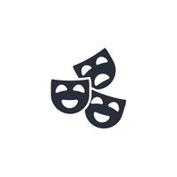 Theater icon. .Editable stroke.linear style sign for use web design,logo.Symbol illustration. vector