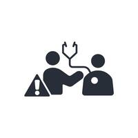 Early Detection icon. .Editable stroke.linear style sign for use web design,logo.Symbol illustration. vector