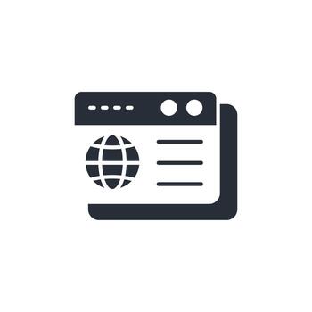 website icon. .Editable stroke.linear style sign for use web design,logo.Symbol illustration. vector