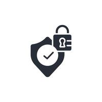 Security icon. .Editable stroke.linear style sign for use web design,logo.Symbol illustration. vector