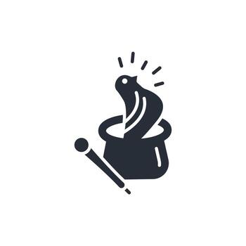 Magic icon. .Editable stroke.linear style sign for use web design,logo.Symbol illustration. vector