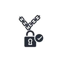 chain icon. .Editable stroke.linear style sign for use web design,logo.Symbol illustration. vector