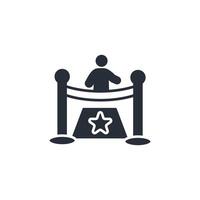 ceremony icon. .Editable stroke.linear style sign for use web design,logo.Symbol illustration. vector