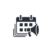 event icon. .Editable stroke.linear style sign for use web design,logo.Symbol illustration. vector