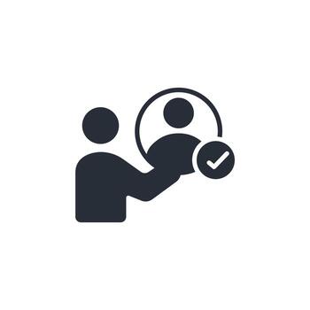 usuario bloquear icono. .editable trazo.lineal estilo firmar para utilizar web diseño,logotipo.símbolo ilustración. vector