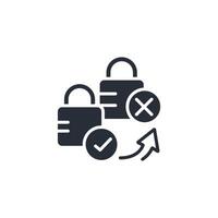 protect icon. .Editable stroke.linear style sign for use web design,logo.Symbol illustration. vector