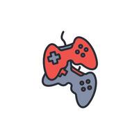 Game controller icon. .Editable stroke.linear style sign for use web design,logo.Symbol illustration. vector