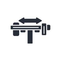 latch icon. .Editable stroke.linear style sign for use web design,logo.Symbol illustration. vector