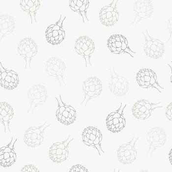 sólido perfecta alcachofa antecedentes. vector