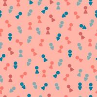 WC icons seamless pattern. Icons can be used for textile, wallpaper, web, card. vector