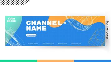Cover banner Template liquid abstract gradient , Design a creative graphic banner for a web application. vector