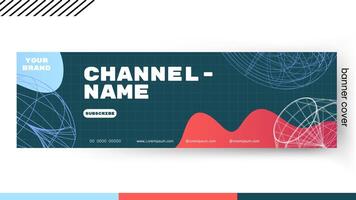 Cover banner Template liquid abstract gradient , Design a creative graphic banner for a web application. vector