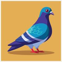 The Ultimate Collection of Isometric Pigeon Illustrations, A Visual Delight vector