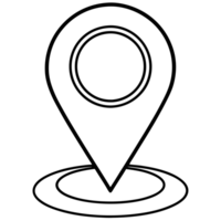 graphics push pin pointer png