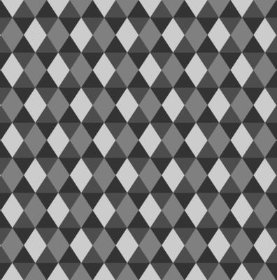 Seamless geometric pattern in the form of diamonds in gray color