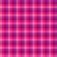Texture in the form of pink checkered fabric vector