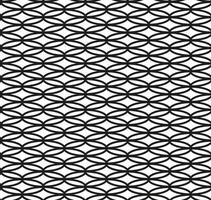 Abstract seamless pattern in black color on white background vector