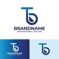 Letter T Droplet Logo, suitable for any business with T initial related to liquid vector