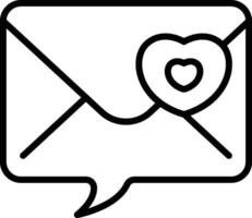 Message Icon for Communication, Chat, and Notification Designs in Apps and Websites vector