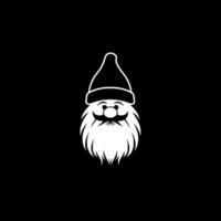 Gnome, Minimalist and Simple Silhouette - illustration vector