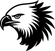 Eagle, Minimalist and Simple Silhouette - illustration vector