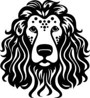 Poodle Dog, Minimalist and Simple Silhouette - illustration vector
