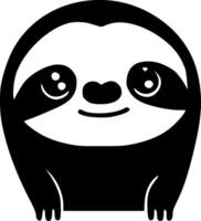 Sloth - Minimalist and Flat Logo - illustration vector