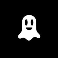 Ghost, Minimalist and Simple Silhouette - illustration vector