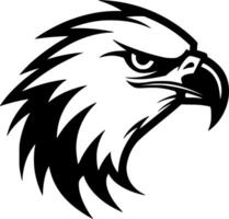 Eagle, Minimalist and Simple Silhouette - illustration vector