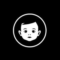 Baby, Minimalist and Simple Silhouette - illustration vector