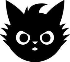 Cat, Minimalist and Simple Silhouette - illustration vector