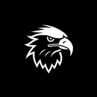 Eagle, Minimalist and Simple Silhouette - illustration vector