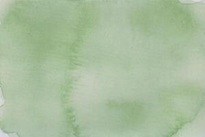 Abstract green watercolor texture background vector