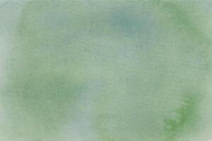 Abstract green watercolor texture background vector