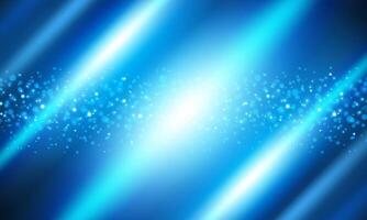 bright light diagonal on blue background. smooth color with shine glitter. vector