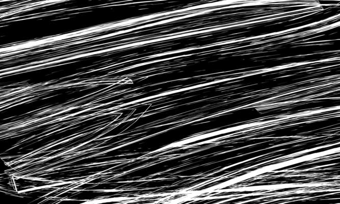 sketch ink hand drawn scribble texture. white brush scratch on black background.