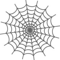 Spooky Spider Web vector