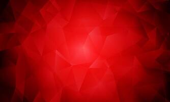 glowing red crystal texture polygon pattern background vector