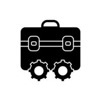 toolbox concept line icon. Simple element illustration. toolbox concept outline symbol design. vector