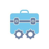 toolbox concept line icon. Simple element illustration. toolbox concept outline symbol design. vector
