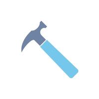 hammer concept line icon. Simple element illustration. hammer concept outline symbol design. vector