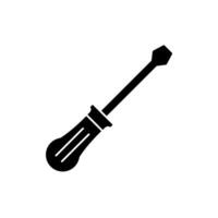 screwdriver concept line icon. Simple element illustration. screwdriver concept outline symbol design. vector