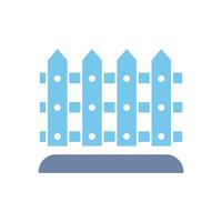 secure fence concept line icon. Simple element illustration. secure fence concept outline symbol design. vector