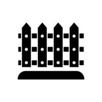secure fence concept line icon. Simple element illustration. secure fence concept outline symbol design. vector