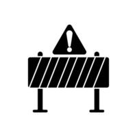 barrier concept line icon. Simple element illustration. barrier concept outline symbol design. vector