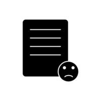complaint concept line icon. Simple element illustration. complaint concept outline symbol design. vector